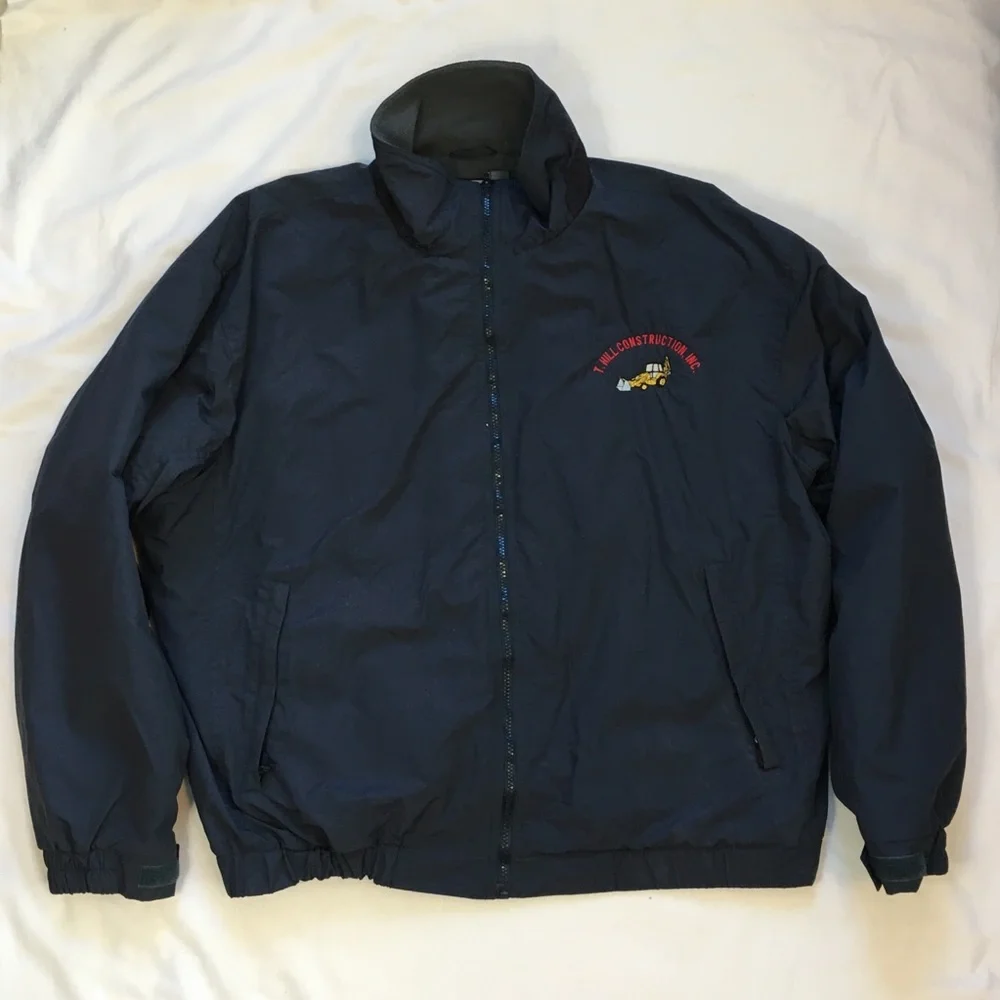 VTG Destination: 10,000 Ft Above Sea Level Fleece Lined Windbreaker, XXL - Picture 7 of 10